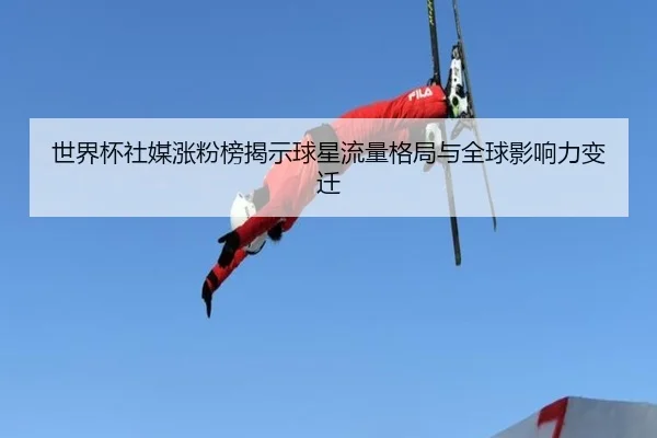 世界杯社媒涨粉榜揭示球星流量格局与全球影响力变迁